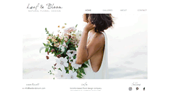 Desktop Screenshot of leafandbloom.com